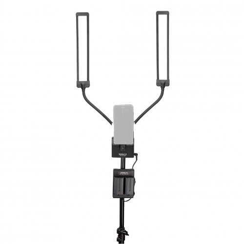 Nanlite Mira 26B Bi-Color Dual Flex Arm Beauty Light | Photography and Lighting Equipment