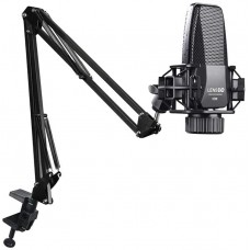 LENSGO KD96 Professional Cardioid Studio Condenser Mic with XLR to 3.5mm Cable