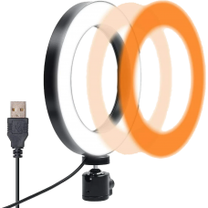LED 6 inch Dimmable Ring Light Bi-Color