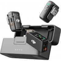 DJI Mic 2 2-Person Pocket-Sized Digital Wireless Microphone System (2.4 GHz)