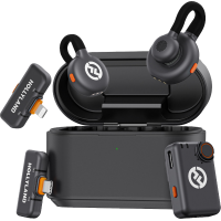 Hollyland LARK M2S Ultimate Combo 2-Person Wireless Microphone System for Cameras and Mobile Devices