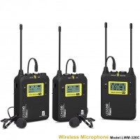 LENSGO LWM-328C Dual Wireless Microphone System
