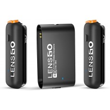 LENSGO 518C Mini Wireless Lavalier Microphone for Android, iPhone or Camera