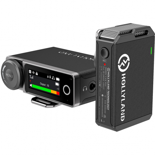 Hollyland LARK MAX Solo 1-Person Wireless Microphone System | Photography and Lighting Equipment