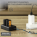 K&F Concept NP-FW50 Replacement Battery 2 Pack and Charger for Sony