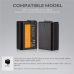 K&F Concept NP-FW50 Replacement Battery 2 Pack and Charger for Sony