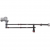 KINGJOY VM-301C Mini Carbon Fiber Jib Crane with Locking Panning Head