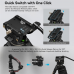 SmallRig AD-100 FreeBlazer Carbon Fiber Tripod 197cm Height, 10kg Load with Fluid Head for Video 3989