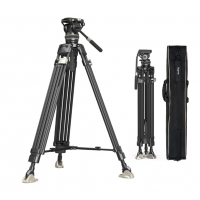 SmallRig AD-100 FreeBlazer Carbon Fiber Tripod 197cm Height, 10kg Load with Fluid Head for Video 3989 SmallRig AD-100 FreeBlazer Carbon Fiber Tripod 197cm Height, 10kg Load with Fluid Head for Video 3989