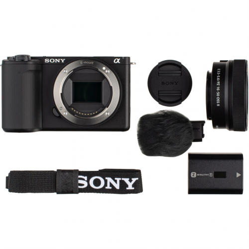 Sony ZV-E10 II Mirrorless Camera with 16-50mm Lens | Photography and Lighting Equipment