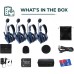 SYNCO Xtalk Master Wireless Two-Way Communication Headsets Master-Free Connection