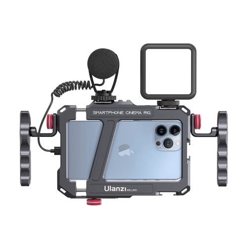 Ulanzi Lino Dual Handle Metal Smartphone Rig 2792 | Photography and Lighting Equipment