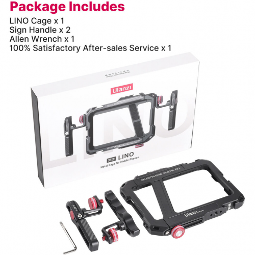 Ulanzi Lino Dual Handle Metal Smartphone Rig 2792 | Photography and Lighting Equipment