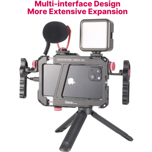 Ulanzi Lino Dual Handle Metal Smartphone Rig 2792 | Photography and Lighting Equipment