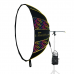 NiceFoto DL120-3000C Umbrella Light-Parabolic series 120cm RGB 300W