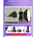 NiceFoto DL120-3000C Umbrella Light-Parabolic series 120cm RGB 300W