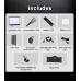 NiceFoto VB-2000C Collapsible RGB LED Mat Light 60x70cm 200W