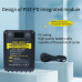 ZiFon PDZ-98PD 14.8V 98Wh 6600mAh Micro V-mount Battery