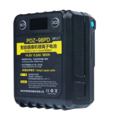 ZiFon PDZ-98PD 14.8V 98Wh 6600mAh Micro V-mount Battery ZiFon PDZ-98PD 14.8V 98Wh 6600mAh Micro V-mount Battery