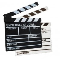 Movie Director Clapper ChalkBoard Small Size 1PCS