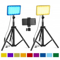 SOKANI FLASHOOT/ SUTEFOTO 2-Light USB LED Panel Lighting Kit