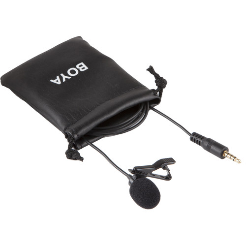 BOYA BY-LM10 Lavalier Microphone for Mobile Devices | Photography and Lighting Equipment