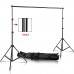 Backdrop Stand 3x3m & Muslin Backdrops 6x3m Camera Jo Kit-7