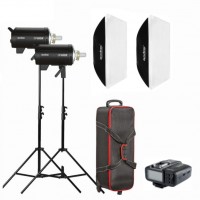 Godox DP600 III 2-Light Studio Flash Kit