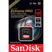SanDisk Extreme PRO SDXC UHS-I Card 256GB 170MB/s
