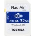 TOSHIBA FlashAir W-04 Wireless SD Card 32GB