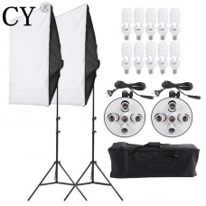 Continuous SoftBox Lighting Five Socket Kit