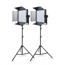 Godox LED1000W Daylight LED Video Light x2 Kit