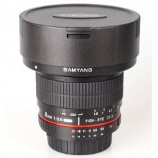 Samyang 8mm f/3.5 HD Fisheye Lens For Canon