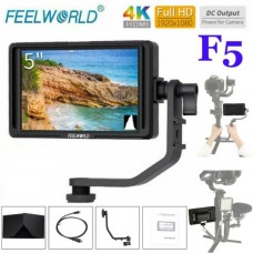 FeelWorld F5 5.0 Inch Camera Monitor with 4K Support