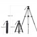 KINGJOY VT-2500 Video Tripod with VT-3510 Fluid Damping Head + Carry Bag