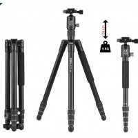 KINGJOY G55L Series 5-section Aluminum Tripod Monopod Lock Camera With Ball Head