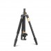 KOLIVAR QZSD Q999H Horizontal Professional Video Portable Tripod Monopod 4 Sections With 360 Ball Head