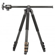 KOLIVAR Q298H Horizontal Professional Video Portable Tripod 4 Sections With 360 Ball Head