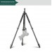 KOLIVAR Q298H Horizontal Professional Video Portable Tripod 4 Sections With 360 Ball Head