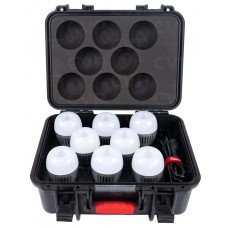 Aputure Accent B7C RGBWW LED 8-Light Kit with Charging Case