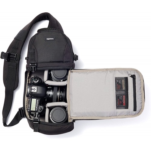 AmazonBasics Camera DSLR Sling Bag | Photography and Lighting Equipment
