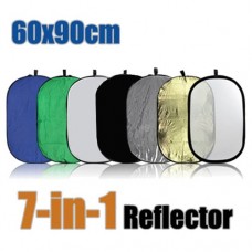 Portable Collapsible Reflector 60x90cm 7-in-1