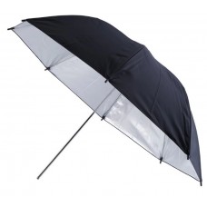 Black-silver umbrella