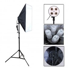 Continuous SoftBox Lighting Four Socket