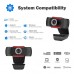 1080P USB Webcam Web Camera K1