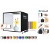 Puluz Folding Portable Light Box With 12 Backdrops Colors 40 x 40 x40cm