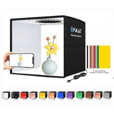 Puluz Folding Portable Light Box With 12 Backdrops Colors 40 x 40 x40cm