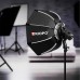 TRIOPO 90cm Foldable Octagon Umbrella Softbox For Speedlite