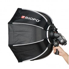 TRIOPO 90cm Foldable Octagon Umbrella Softbox For Speedlite