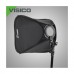 VISICO EASY SOFTBOX EB 060 40X40 With Flash Gun Holder